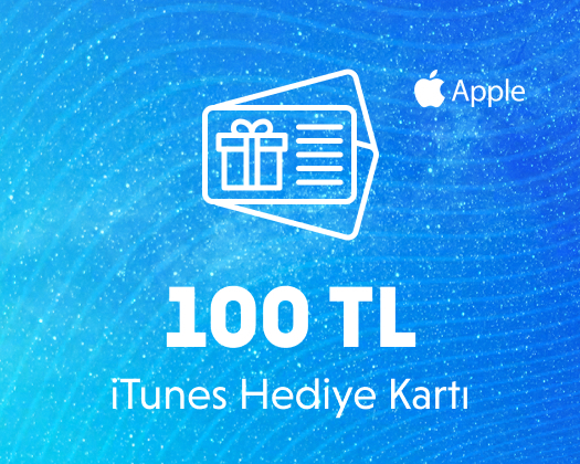 Apple Store iTunes 100 TL Hediye Kartı